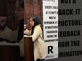 A debate competition was held today at our academy.