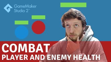 Player and Enemy Health (GameMaker Studio 2 Tutorial)
