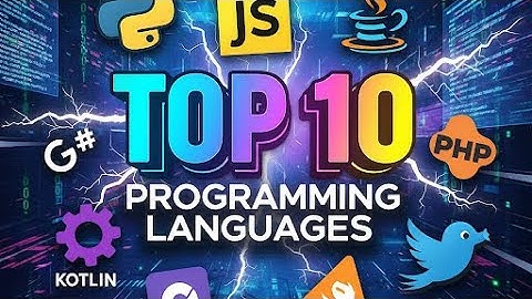 TOP 10 Programming languages 2019!
