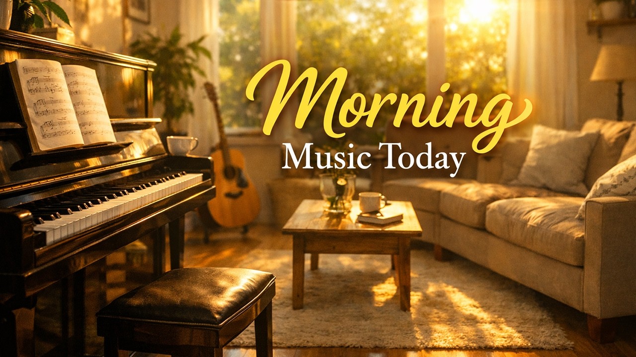 GOOD MORNING RELAXING MUSIC - Your Wake Energies & Relaxed Refreshed Happy Energymorning With Smiles
