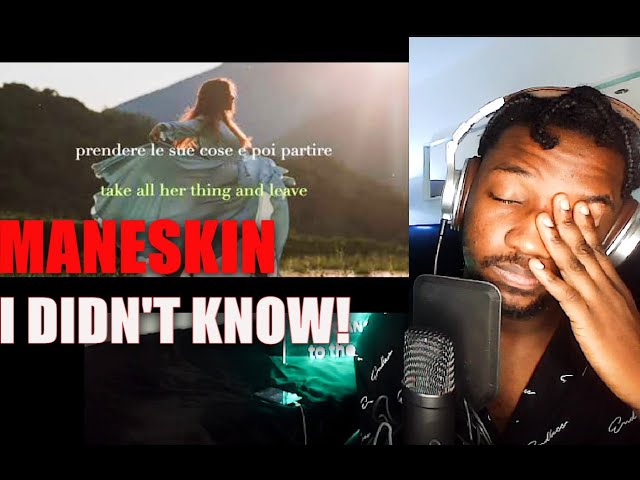 Måneskin - Coraline (Lyrics + English translation) | REACTION class=