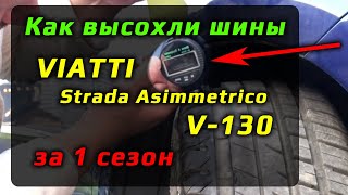VIATTI Strada Asimmetrico (V-130) - износ и деградация за 1 год