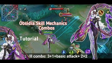 Obsidia MLBB New Hero | Obsidia Gameplay Skills and Emblems | How to Use Obsidia | Obsidia Tutorial
