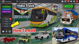 Bus Simulator India - Me All Indian Truck Mod | Car Truck Bus Mod | Kaise Le bus simulator India screenshot 5