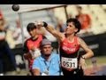 Athletics  jana schmidt  womens shot put f4244 final  2013 ipc athletics world c