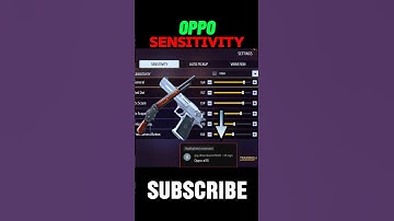 Free Fire Headshot Setting ⚙️✅ [Oppo Mobile ] Best Headshot Setting🔥Oppo A55 Free Fire Sensitivity