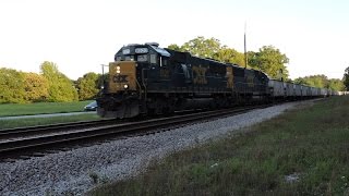 HD: CSX 8520 leads CSX W079-29 in Moreland, GA