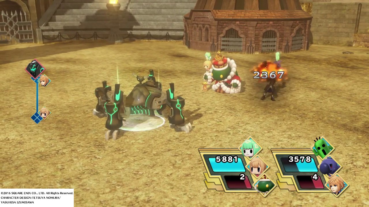 World of Final Fantasy - How to Capture Omega Bane at Lower Level