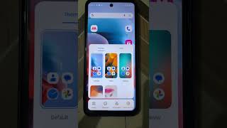 Motorola phone me wallpaper kaise change kare || #tech #viralshort #motrola #newtech screenshot 1