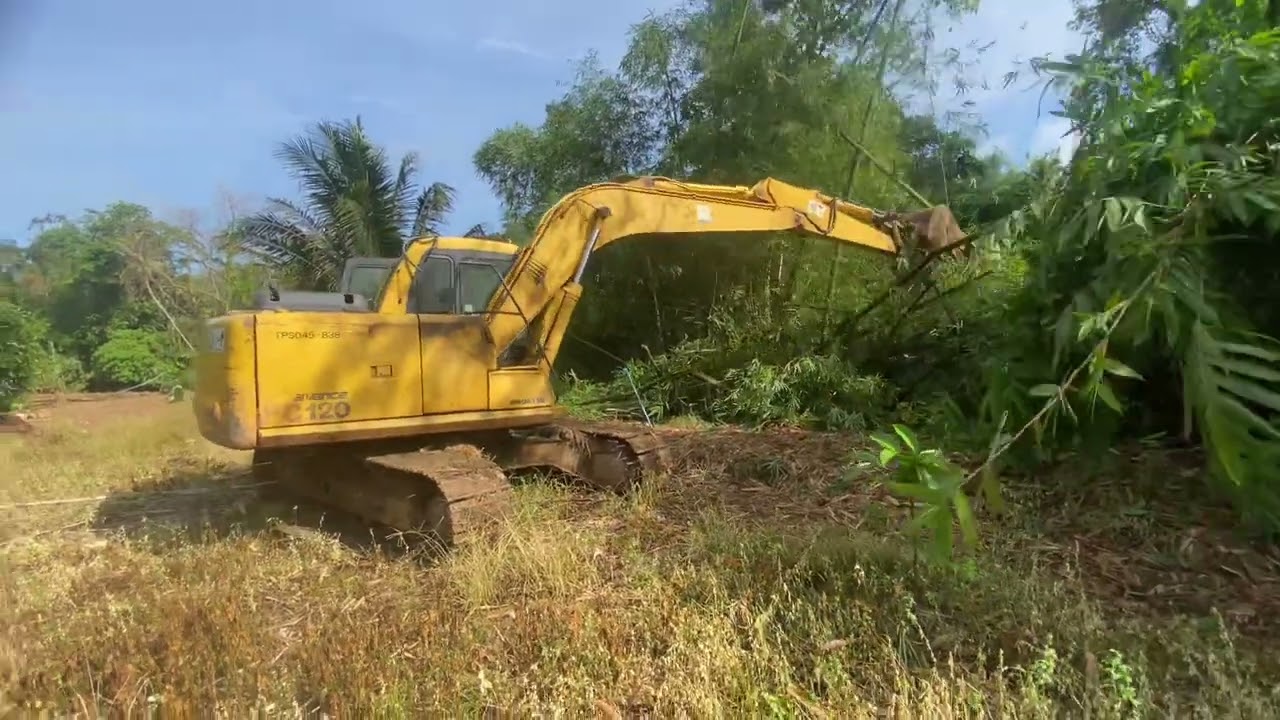 พาชมเจ้า komatsu pc120-6 ฟัดกอไผ่