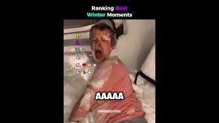 Ranking Best Winter Moments ❄️