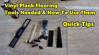 Quick Tips Vinyl Plank Flooring Tools Needed How to Use Them