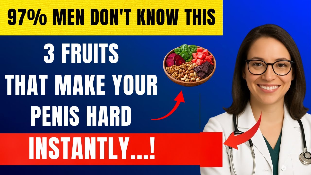 3 Essential Fruits to Increase Energy, Performance and Vitality | Urologist Explains..!