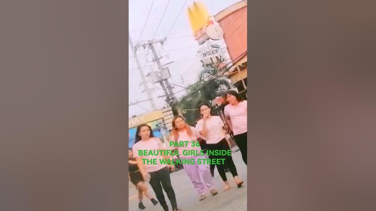 Part 36 Beautiful Girls Inside The Walking Street Balibago Angeles City Pampanga Philippines