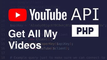 YouTube API & PHP - Get all videos from a channel (google-api-php-client)