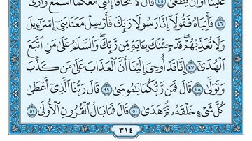 سورة طه لفضيله الشيخ سالم بن عبده سالم