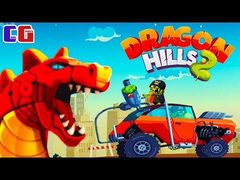 МЕХАНИЧЕСКИЙ ДРАКОН против ЗОМБИ! Мульт игра для детей Dragon Hills 2 Первый взгляд