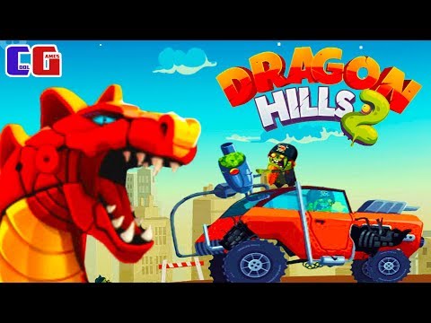 МЕХАНИЧЕСКИЙ ДРАКОН против ЗОМБИ! Мульт игра для детей Dragon Hills 2 Первый взгляд