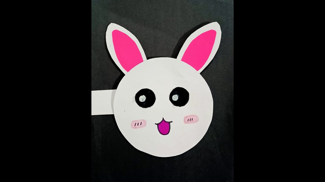 DIY Paper Craft of Eye Moving Rabbit - YouTube