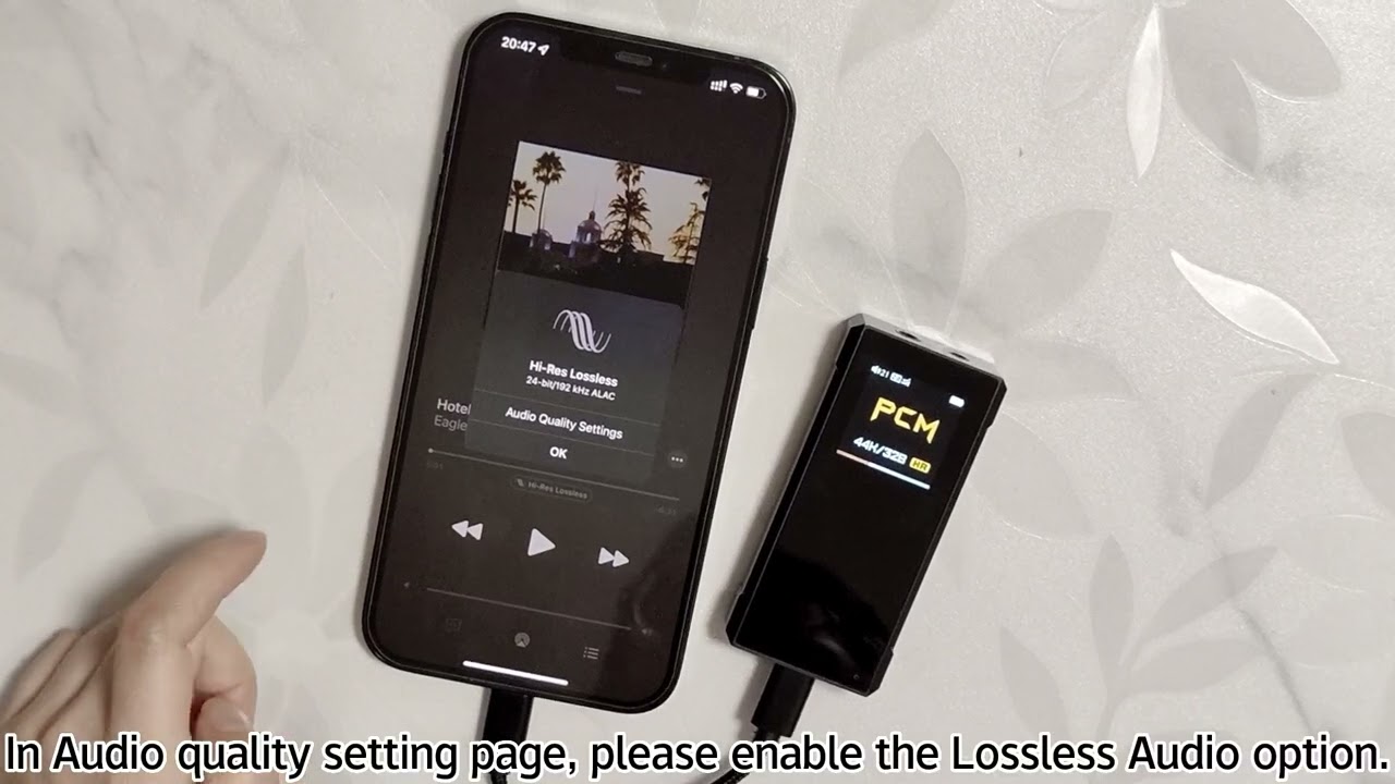 How to use the BTR7 as USB DAC for ios devices?(Take Apple