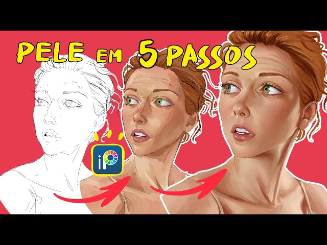 Como eu pinto pele no ibis paint (Pele escura e clara