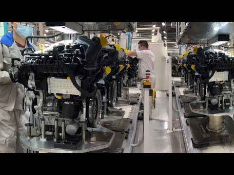How Volkswagen Builds the EA211 Engine: Cylinder Head and Timing Belt Assembly
