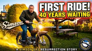 FernMeise #06 - 40 Years Later: Starting the Legendary Simson SR2 for the First Time!