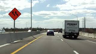 Orlando East Beltway (FL 417 Exits 26 to 17) southbound