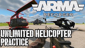 Use Game Master to get unlimited Helicopter Practice in Arma Reforger #armareforger #gaming