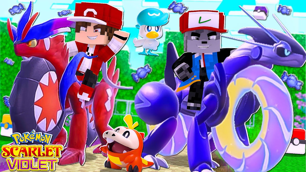 NOVA SERIE PIXELMON! - POKEMON VIOLET #01 