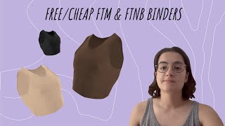 Where to Get Free/Cheap Chest Binders (Safe)