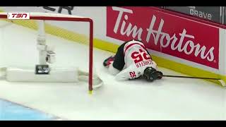 Matthew Schaefer (Team Canada Junior) – Broken Collarbone After Hitting a Steel Goal - Prevented?