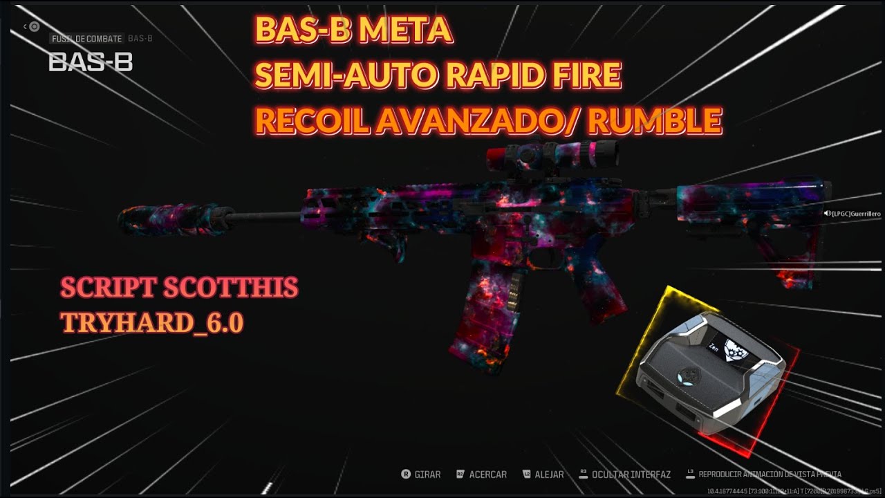 CRONUS ZEN BASB META SEMIAUTO, RECOIL AVANZADO/ RUMBLE, SCRIPT SCOTTISH TRYHARD_6.1 YouTube