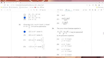 Cape Pure Mathematics Unit 1 Paper 1 Solutions - 2021