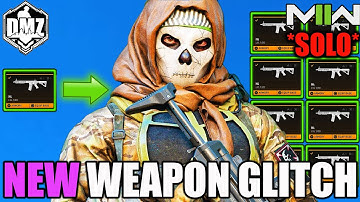 *NEW* MW2 SOLO DMZ WEAPON DUPLICATION GLITCH - GET ANY GUN CONTRABAND/INSURED/SECRET FAST AND EASY!