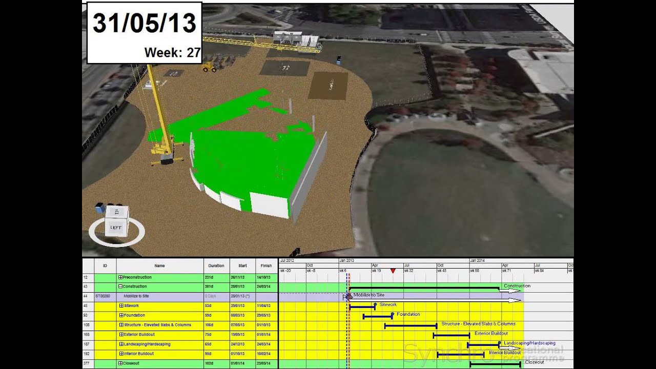 synchro-4d-scheduling-ncchr-project-youtube