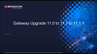Famous Layer7 March 2025 Office Hours - Upgrading 11.0 to 11.1 followed by 11.1.1 for VM appliance Profile
