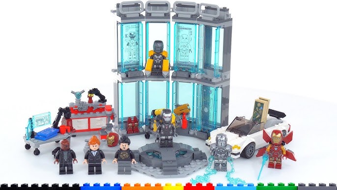 LEGO Marvel Iron Man Armory (76216) - 2022 Set Review - YouTube