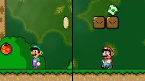 Super Mario Maker Adventure (SMBX 1.4.5) - Monkey Forest (Coop Test)