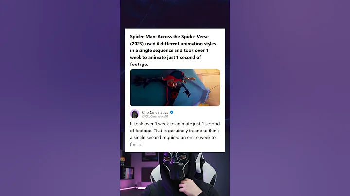 Spider-Man Across the Spider-Verse 2023 Used 6 Different Animation Styles in 1 Sequence