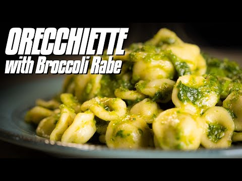 How to Make ORECCHIETTE ALLE CIME DI RAPA | Broccoli Rabe Pasta Recipe | Pasta Grammar