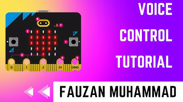 Voice Control Micro Bit Tutorial ! | 8A | Fauzan Muhammad