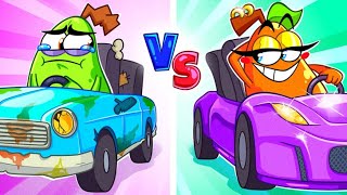 مواقف مضحكة بين الأغنياء والفقراء 💸😂 | زوجان من الكمثرى 🍐