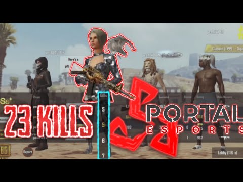 PORTAL ESPORTS | 23 KILLS IN PMIT | MK