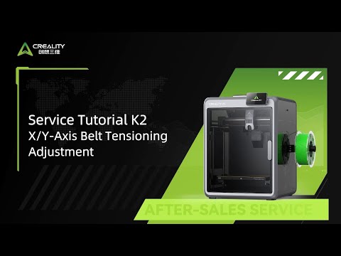 Service Tutorial K2 XY Axis Belt Tensioning Adjustment