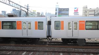 【メトロ誘導無線アンテナ撤去！半蔵門線デジタル列車無線対応】東武50000系50050型51056F 急行久喜行 春日部出発【4K】