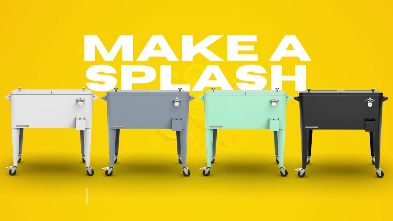 New 2026 Retro Beverage Party Cart!