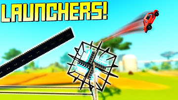 We Searched "Launcher" on the Workshop to Travel in Style!  - Scrap Mechanic Workshop Hunters