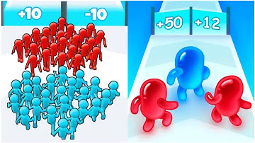 Join & Clash 3D VS Join Blob Clash 3D Gameplay || New Game Max Level Gameplay || Mobile Game