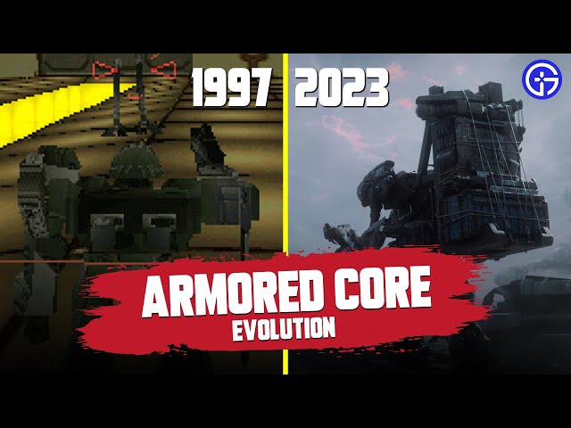 Evolution of Armored Core Games ( 1997-2023 ) 